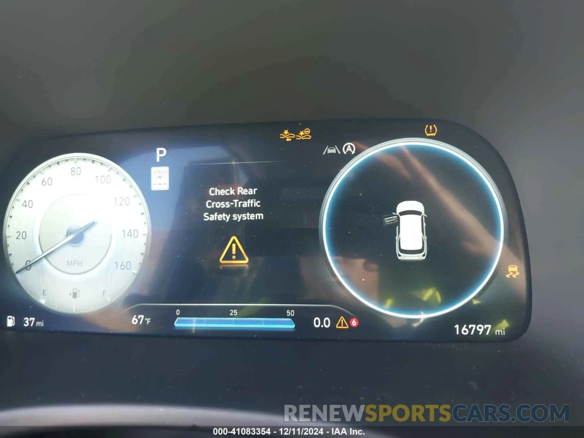 7 Photograph of a damaged car KM8R44GE8RU705635 HYUNDAI PALISADE 2024