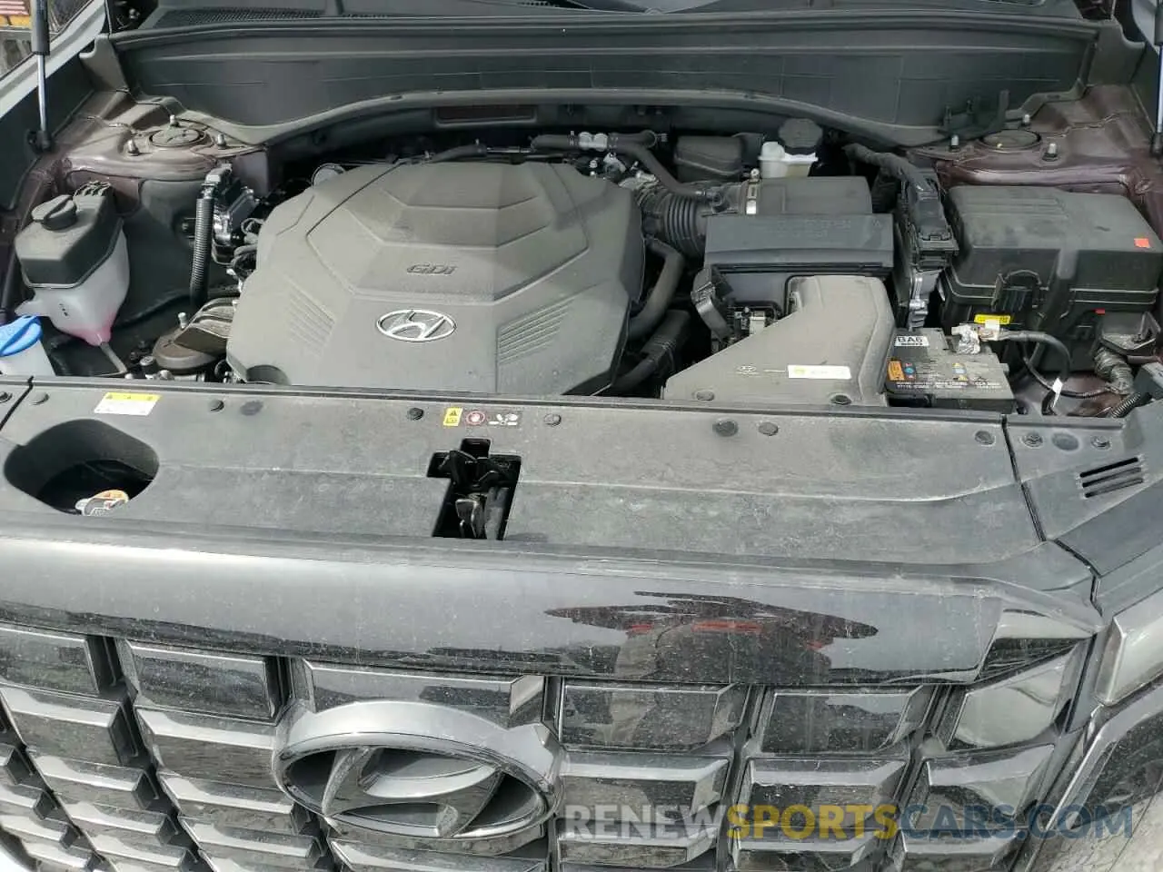 11 Photograph of a damaged car KM8R44GEXRU704020 HYUNDAI PALISADE 2024