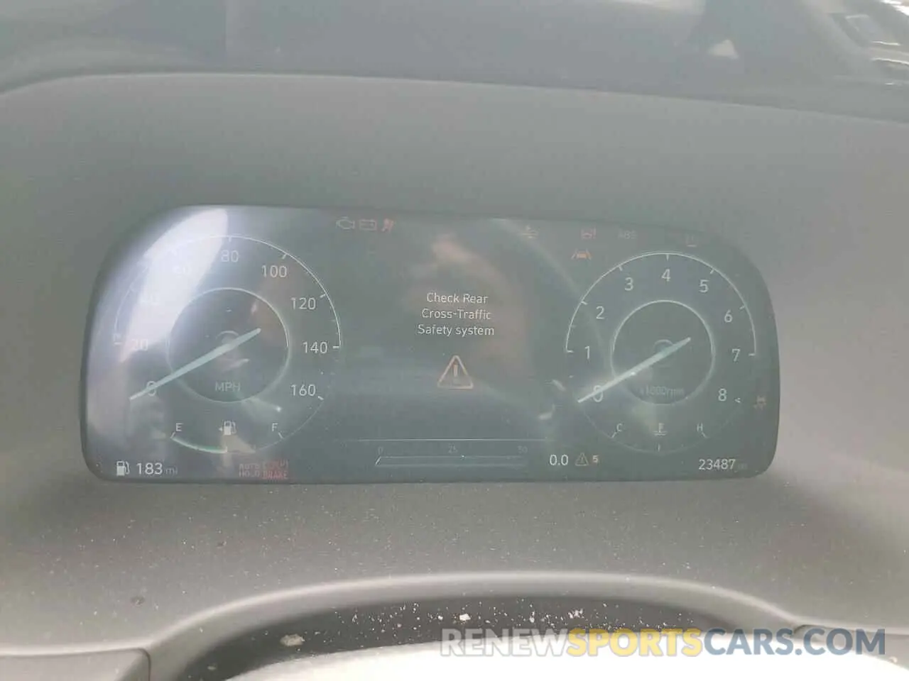 9 Photograph of a damaged car KM8R44GEXRU704020 HYUNDAI PALISADE 2024