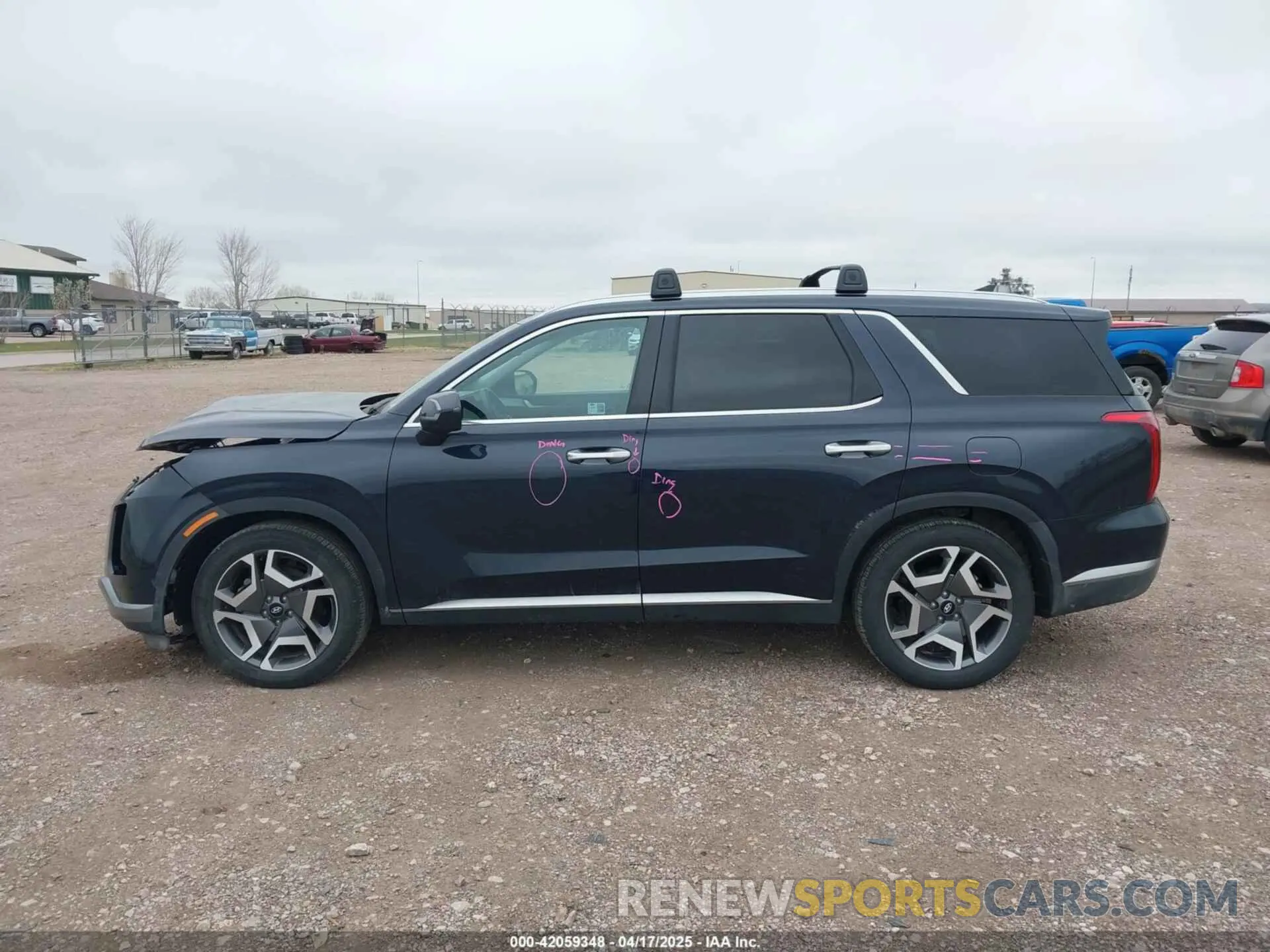 14 Фотография поврежденного автомобиля KM8R4DGE0RU765876 HYUNDAI PALISADE 2024