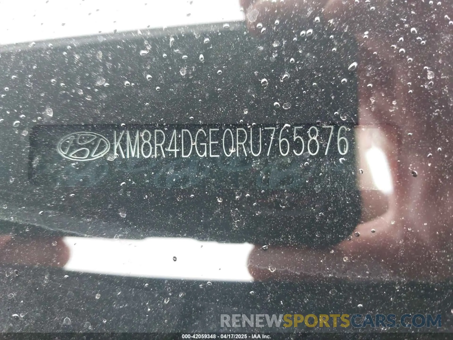 17 Фотография поврежденного автомобиля KM8R4DGE0RU765876 HYUNDAI PALISADE 2024
