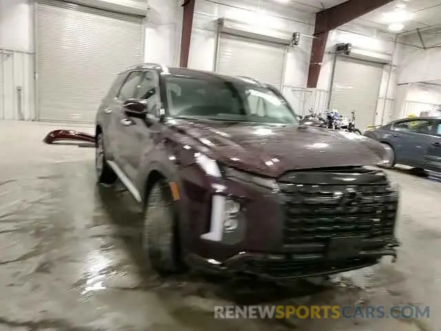 14 Photograph of a damaged car KM8R4DGE3RU651547 HYUNDAI PALISADE 2024