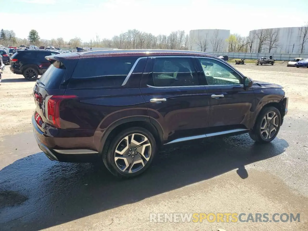 3 Photograph of a damaged car KM8R4DGE3RU762597 HYUNDAI PALISADE 2024