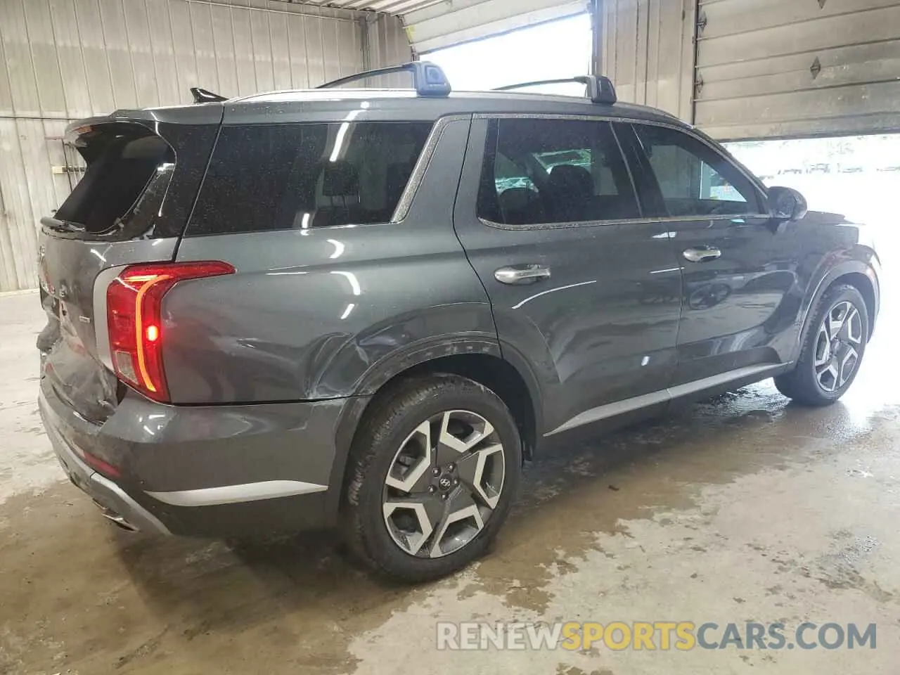 3 Фотография поврежденного автомобиля KM8R4DGE8RU665945 HYUNDAI PALISADE 2024