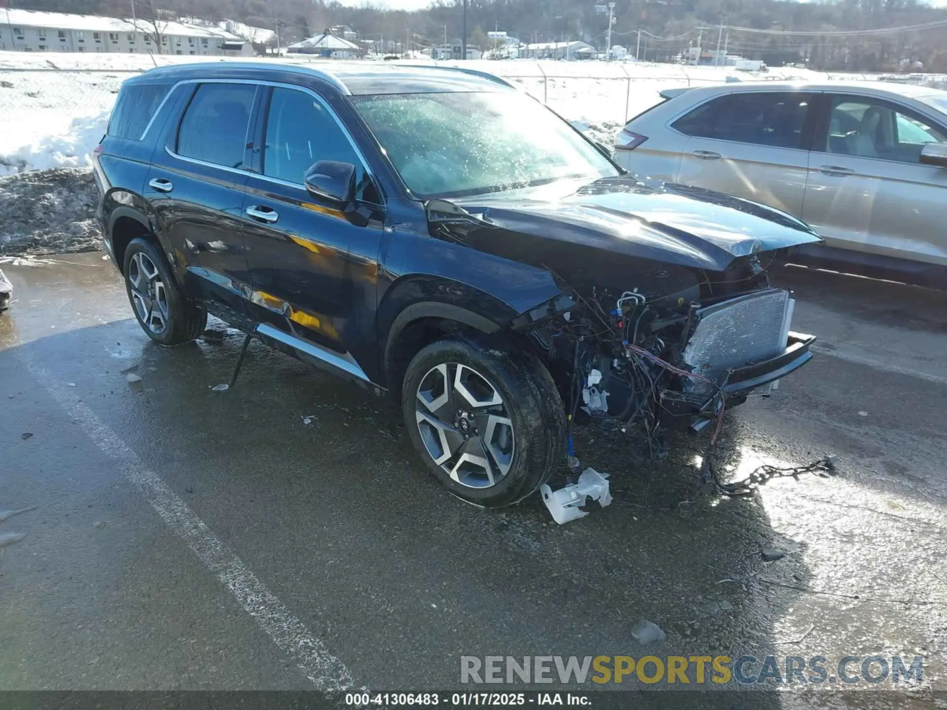 1 Фотография поврежденного автомобиля KM8R4DGEXRU797167 HYUNDAI PALISADE 2024