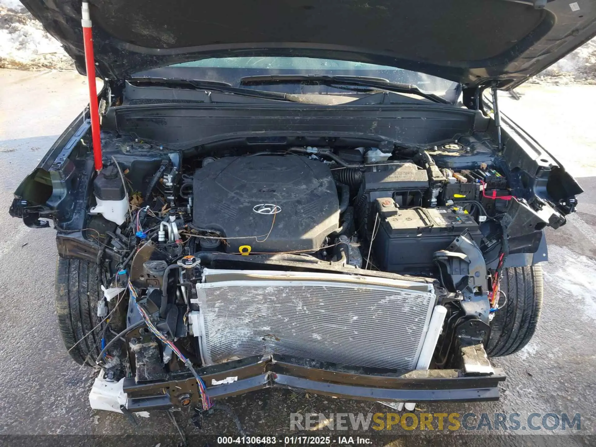 10 Фотография поврежденного автомобиля KM8R4DGEXRU797167 HYUNDAI PALISADE 2024
