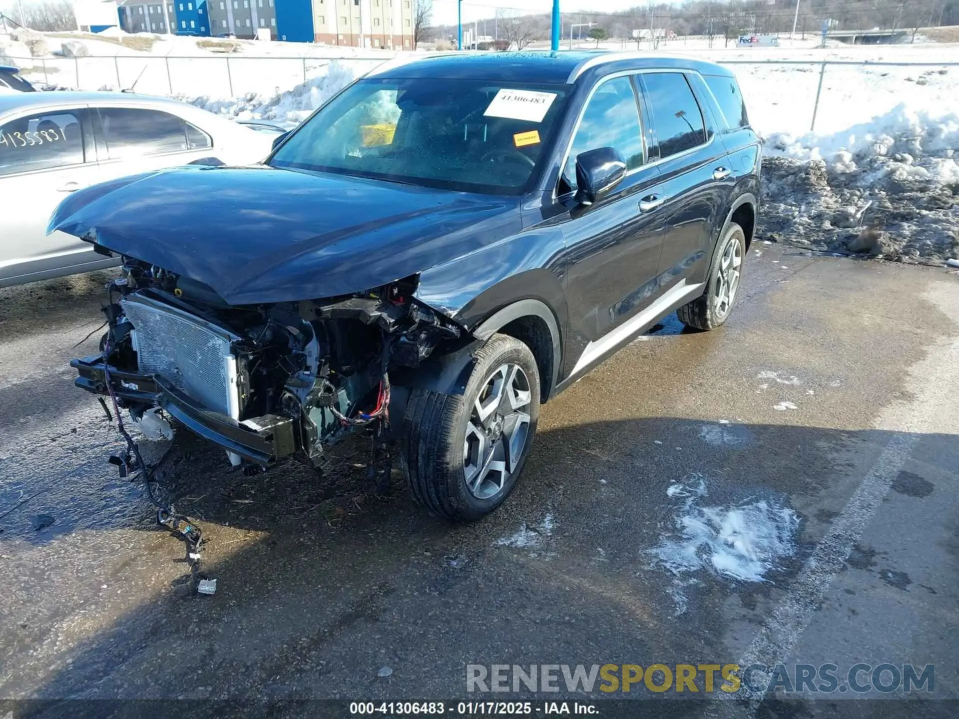 2 Фотография поврежденного автомобиля KM8R4DGEXRU797167 HYUNDAI PALISADE 2024