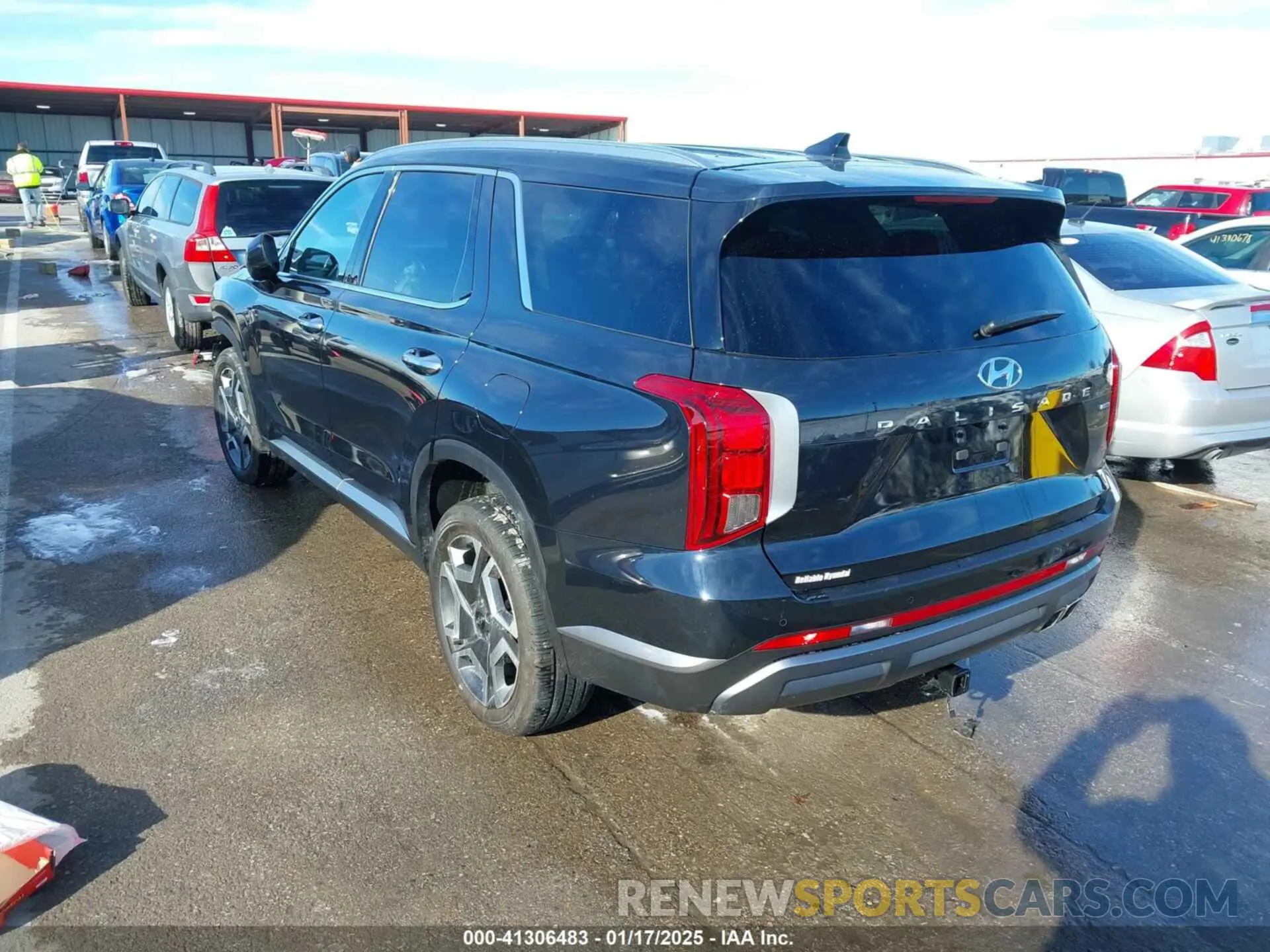 3 Фотография поврежденного автомобиля KM8R4DGEXRU797167 HYUNDAI PALISADE 2024