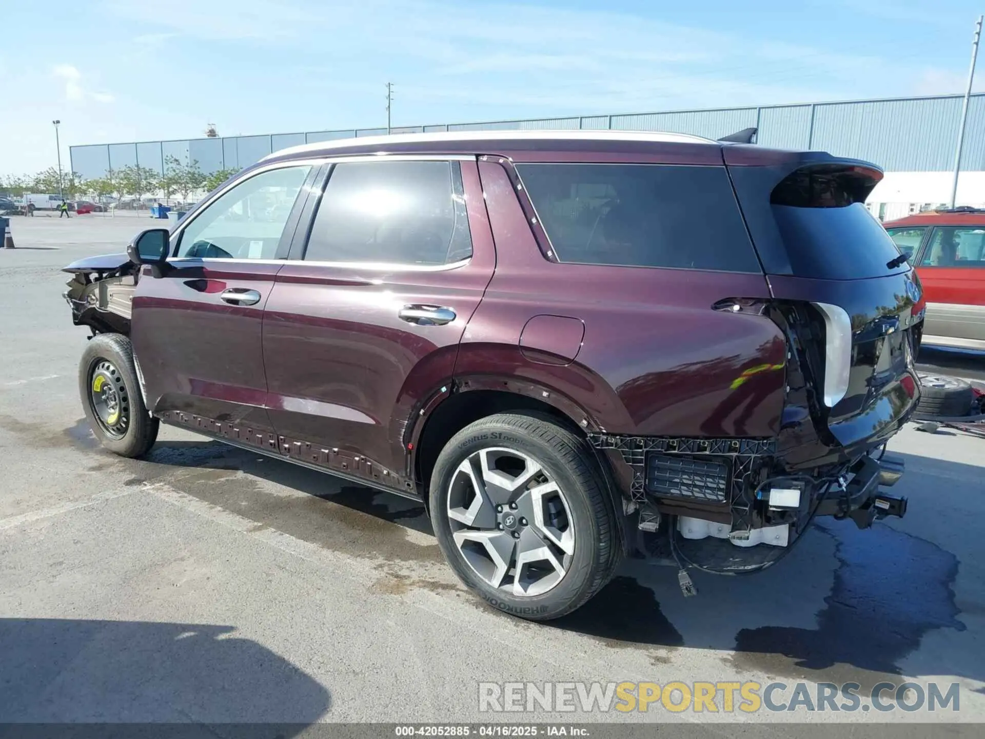3 Фотография поврежденного автомобиля KM8R54GE2RU678722 HYUNDAI PALISADE 2024