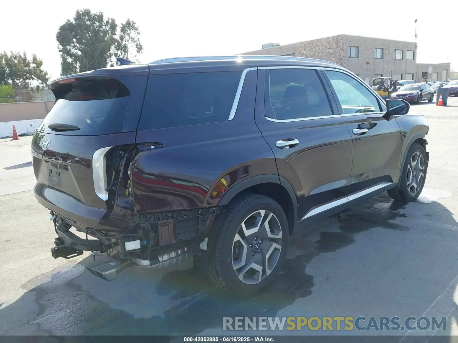 4 Фотография поврежденного автомобиля KM8R54GE2RU678722 HYUNDAI PALISADE 2024