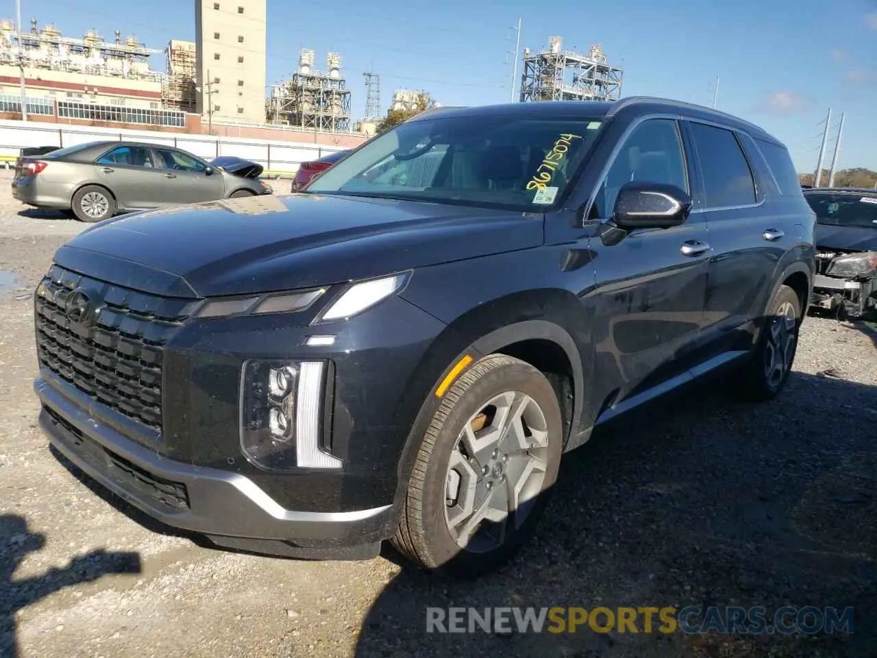 1 Фотография поврежденного автомобиля KM8R54GE2RU766556 HYUNDAI PALISADE 2024