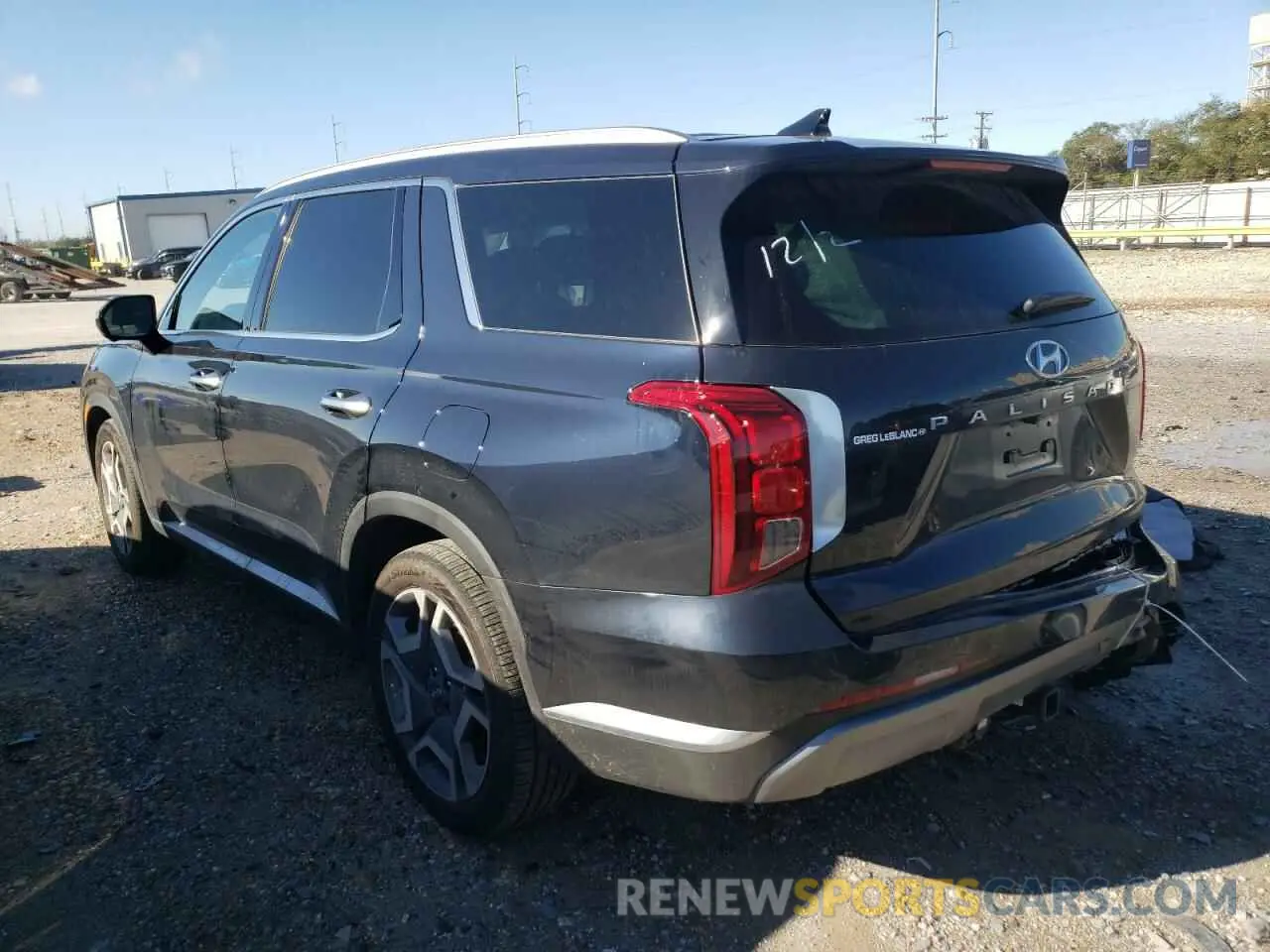 2 Фотография поврежденного автомобиля KM8R54GE2RU766556 HYUNDAI PALISADE 2024