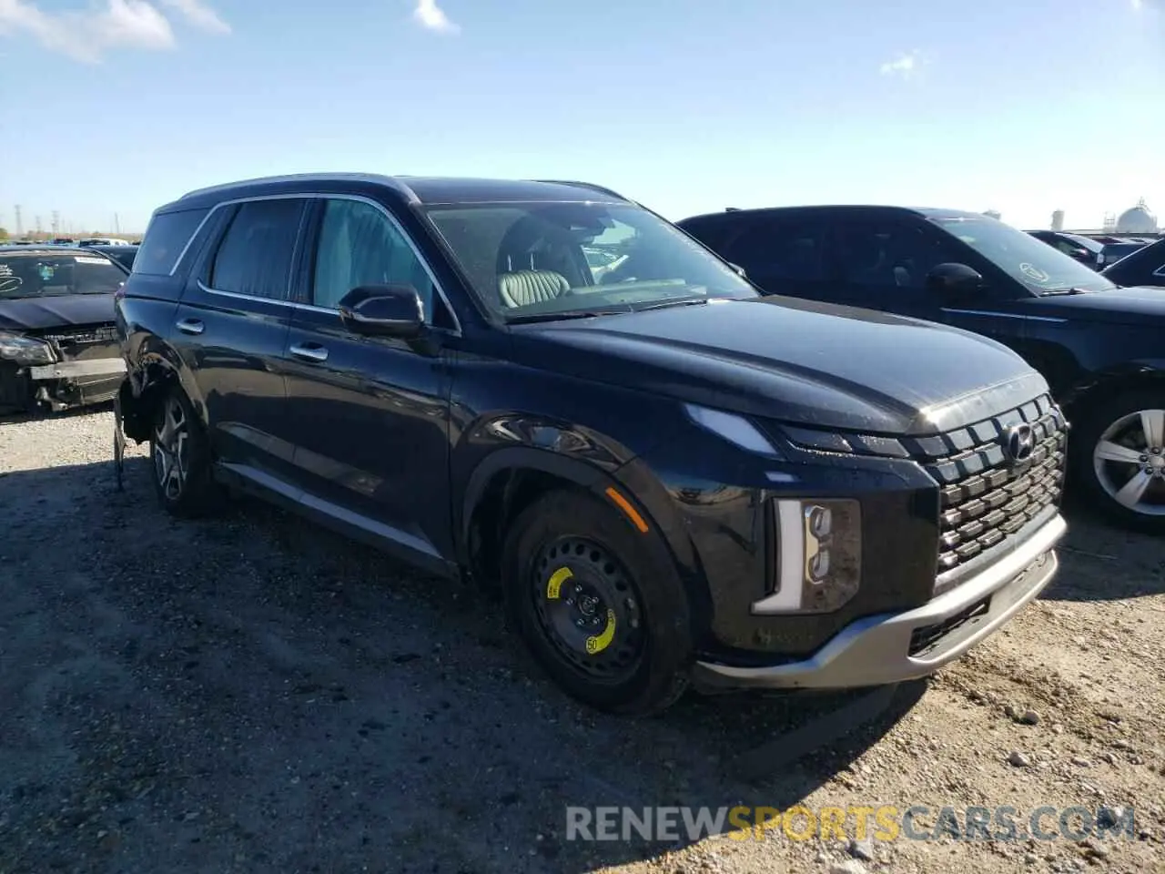 4 Фотография поврежденного автомобиля KM8R54GE2RU766556 HYUNDAI PALISADE 2024