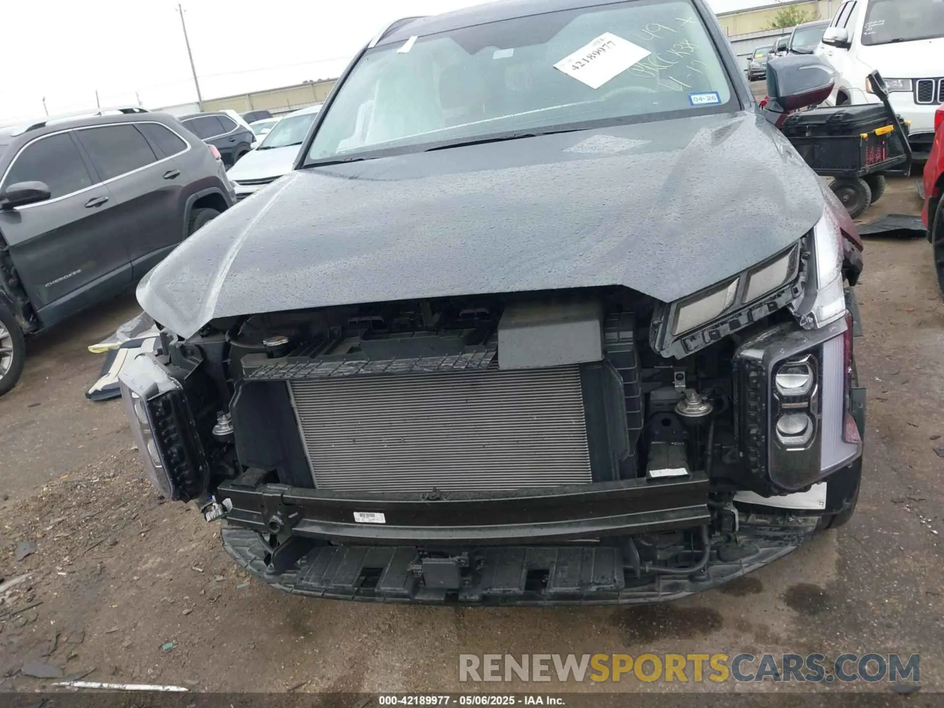 13 Photograph of a damaged car KM8R54GE3RU741276 HYUNDAI PALISADE 2024