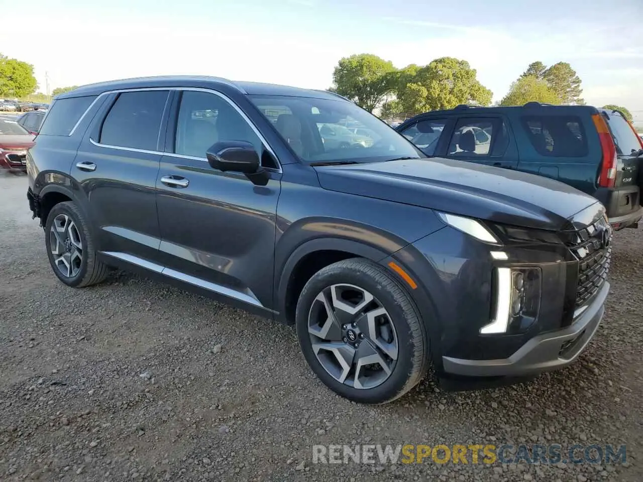 4 Photograph of a damaged car KM8R54GE5RU687169 HYUNDAI PALISADE 2024