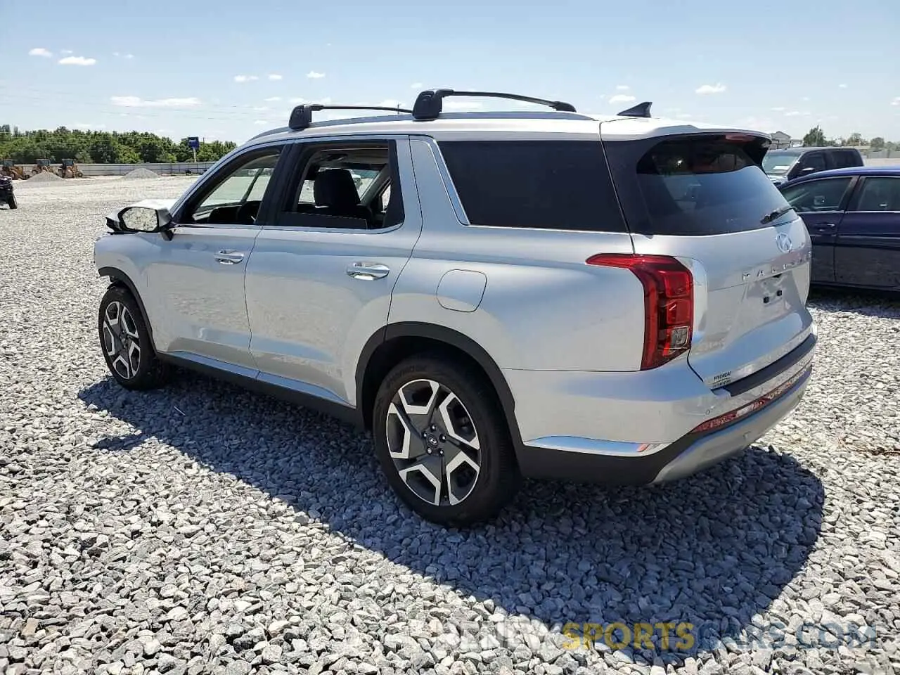 2 Photograph of a damaged car KM8R54GE6RU672373 HYUNDAI PALISADE 2024