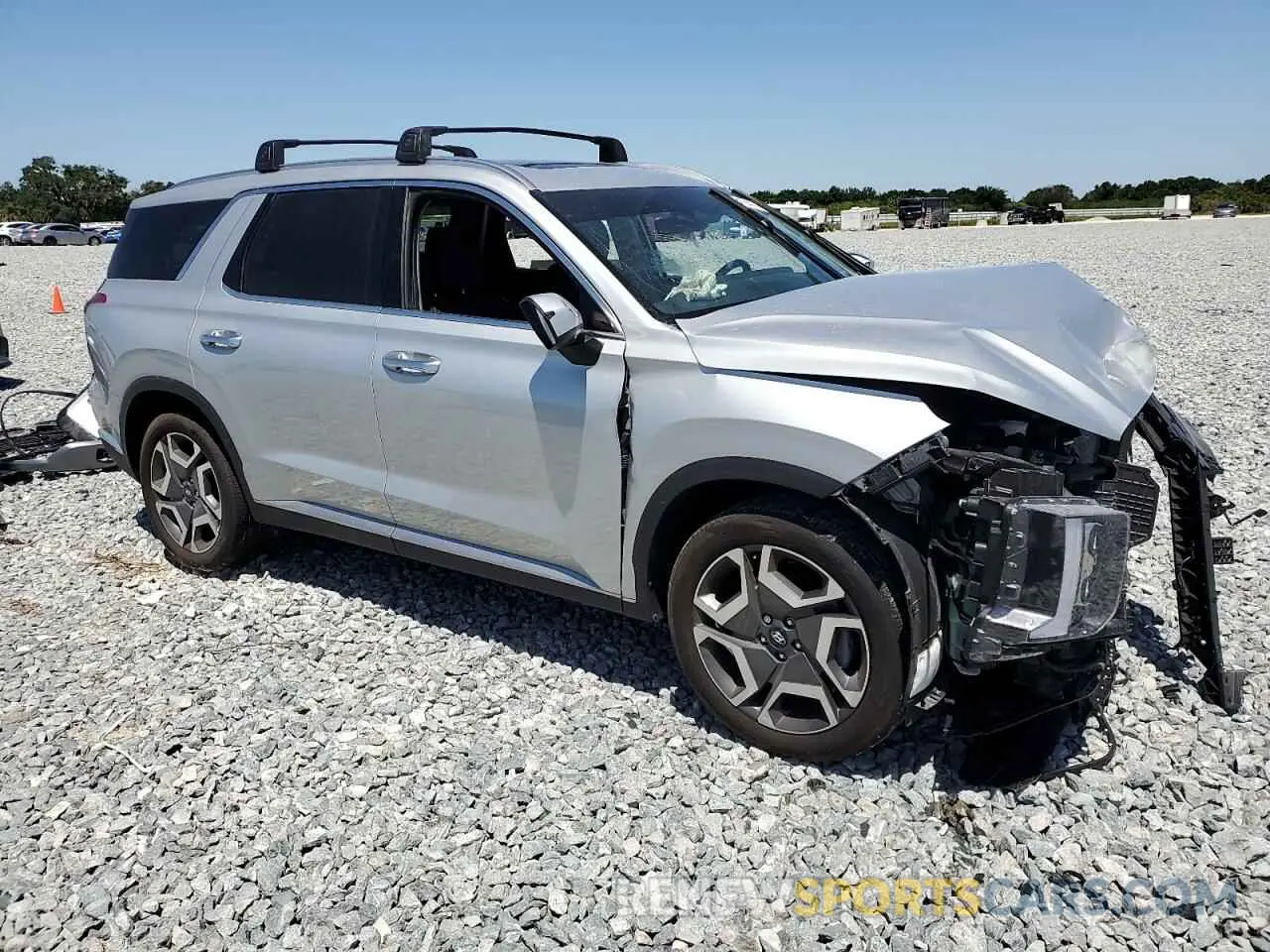 4 Photograph of a damaged car KM8R54GE6RU672373 HYUNDAI PALISADE 2024