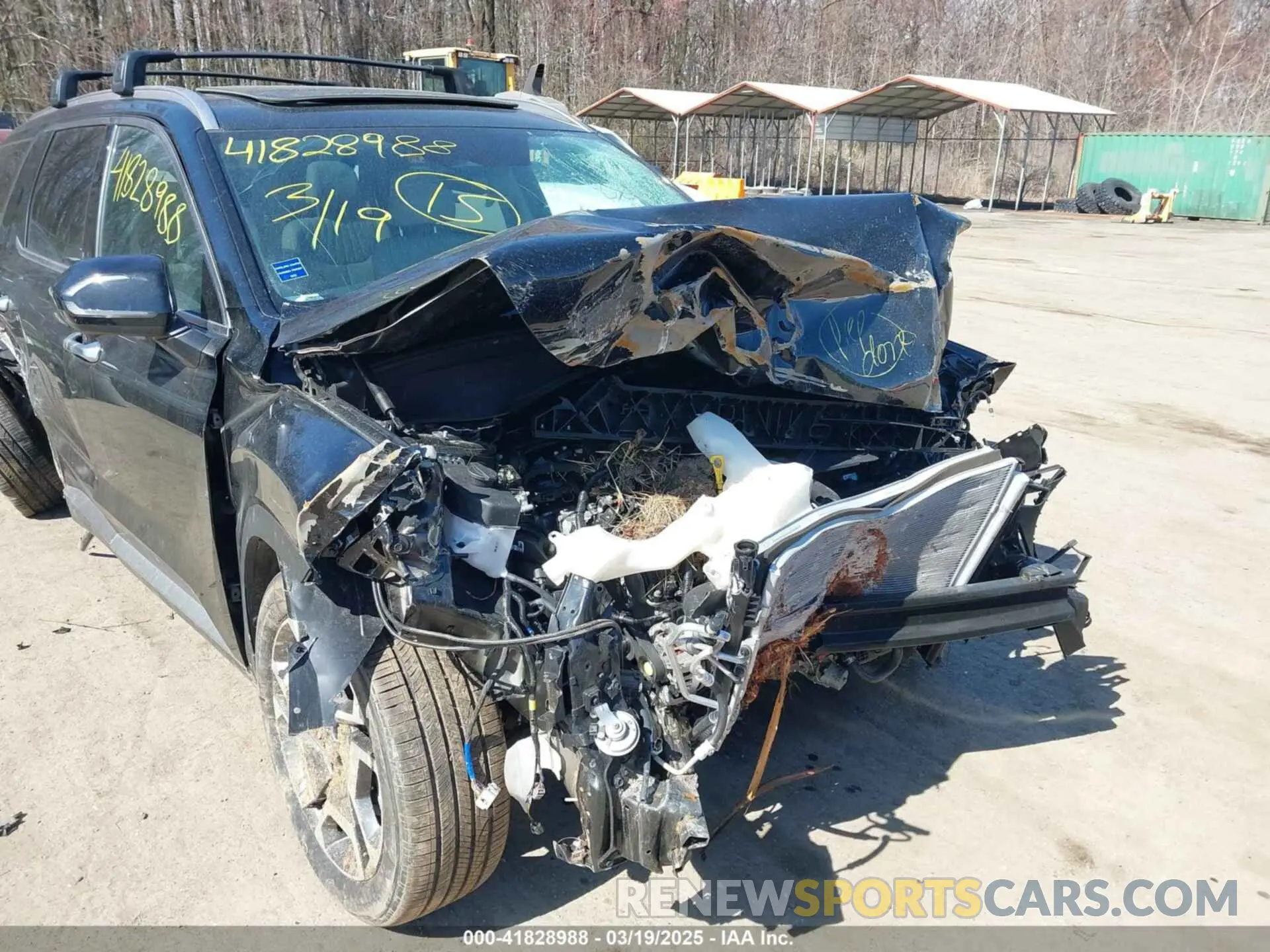 6 Photograph of a damaged car KM8R54GE6RU695555 HYUNDAI PALISADE 2024