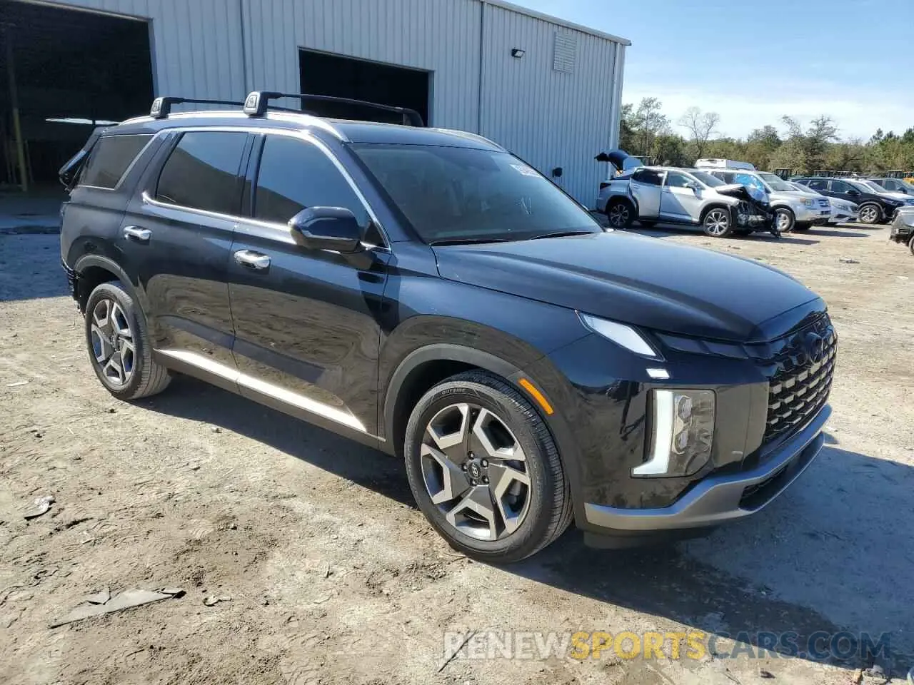 4 Фотография поврежденного автомобиля KM8R54GE7RU780422 HYUNDAI PALISADE 2024