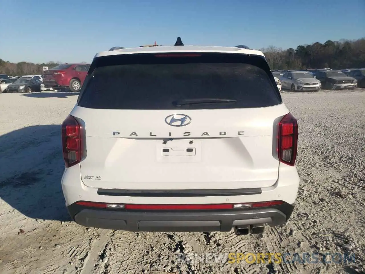 6 Photograph of a damaged car KM8R54GE9RU726412 HYUNDAI PALISADE 2024