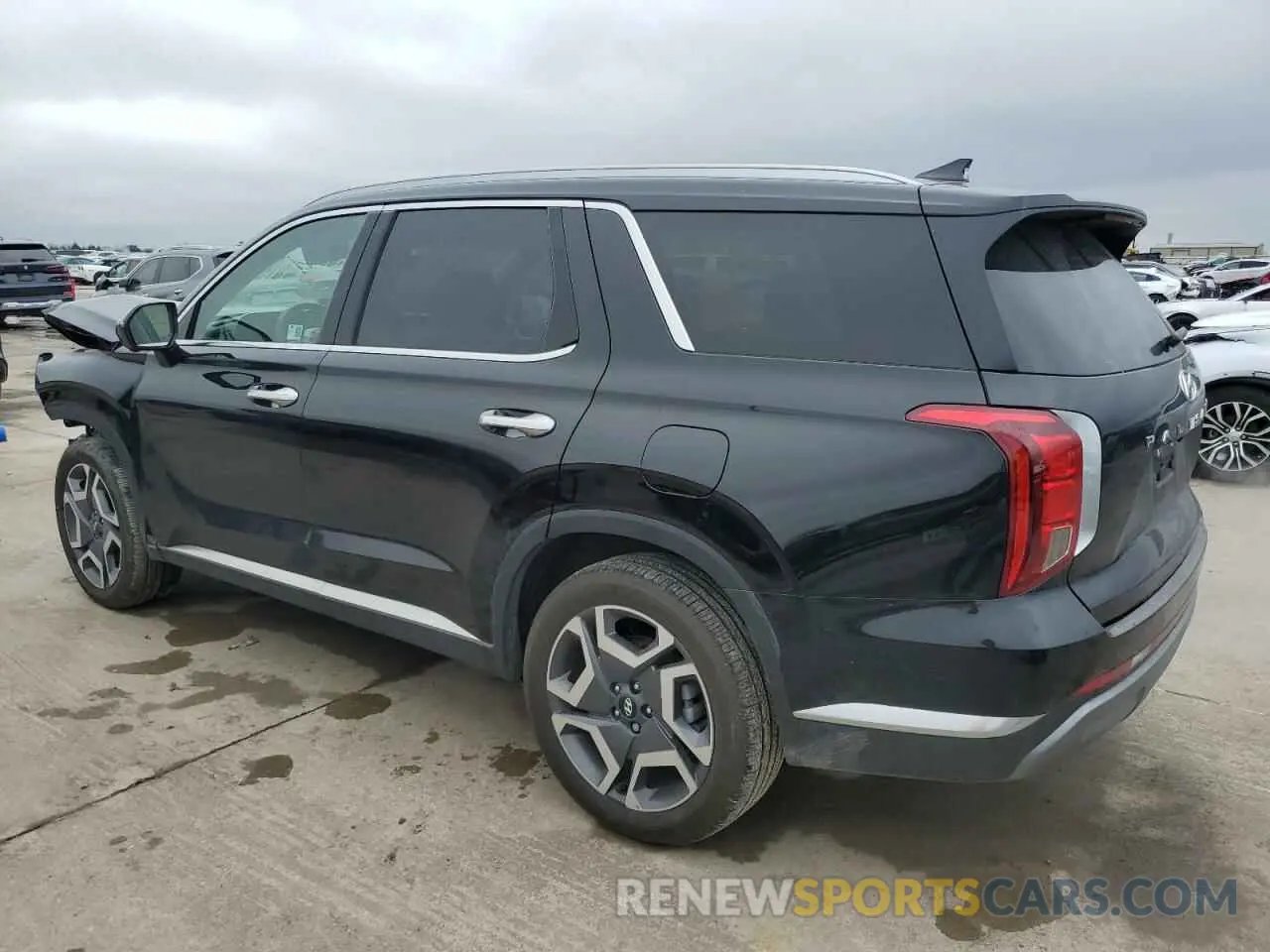 2 Photograph of a damaged car KM8R54GE9RU742884 HYUNDAI PALISADE 2024