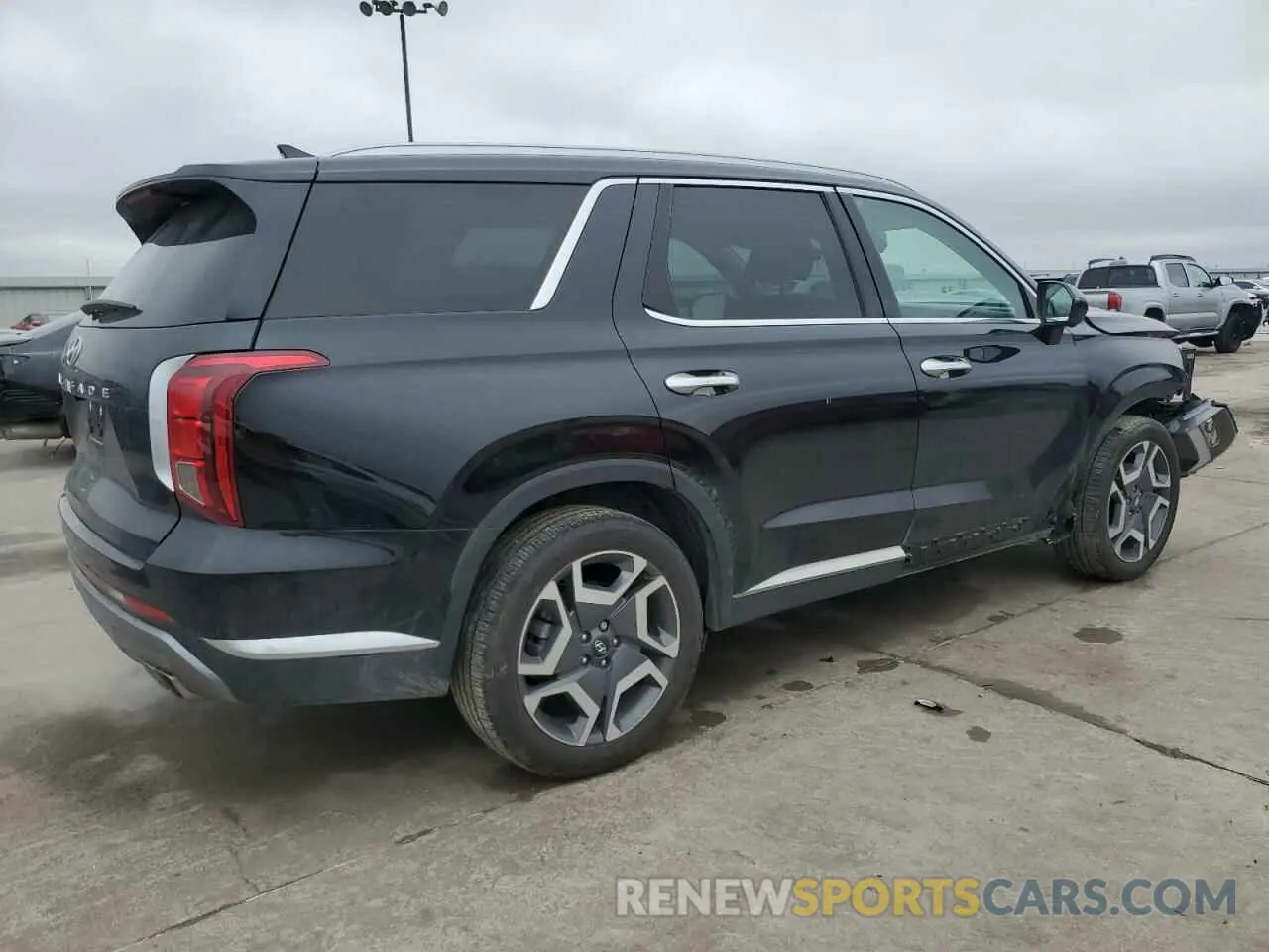 3 Photograph of a damaged car KM8R54GE9RU742884 HYUNDAI PALISADE 2024