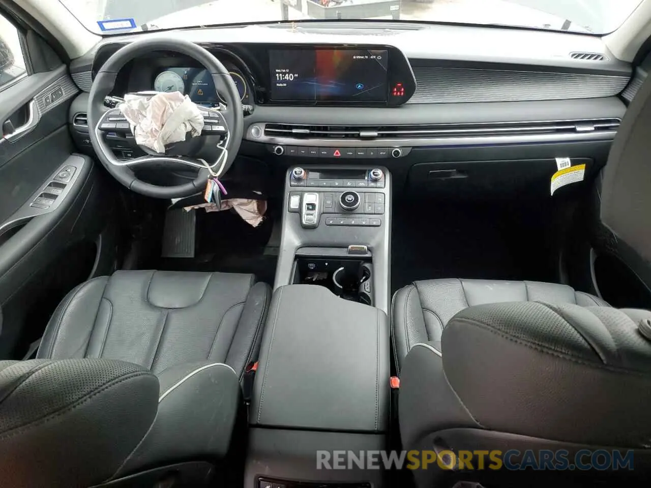 8 Photograph of a damaged car KM8R54GE9RU742884 HYUNDAI PALISADE 2024