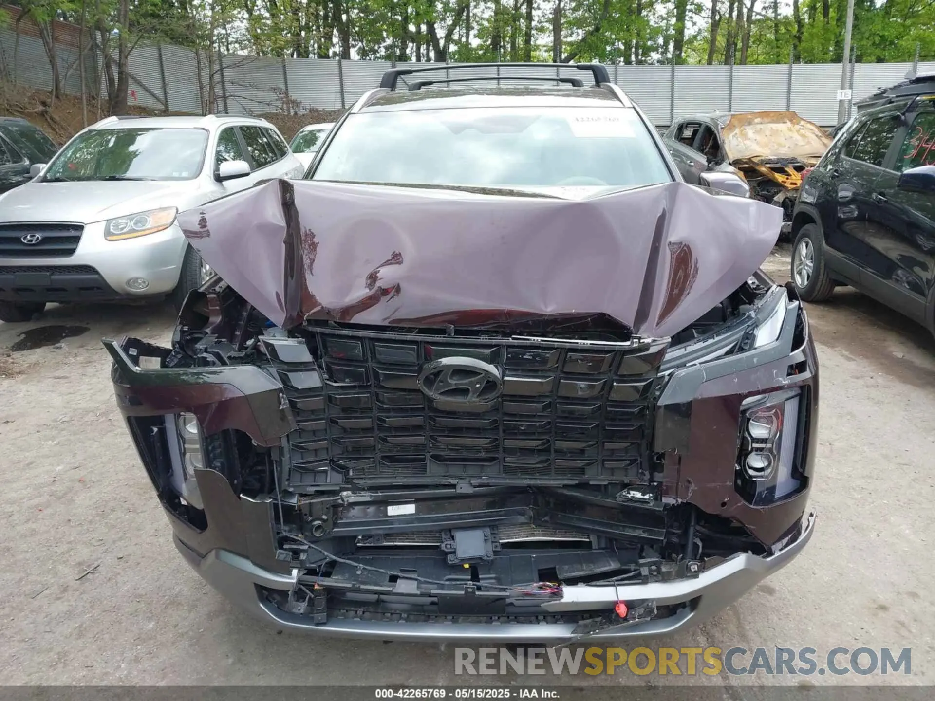 12 Photograph of a damaged car KM8R5DGE0RU688648 HYUNDAI PALISADE 2024