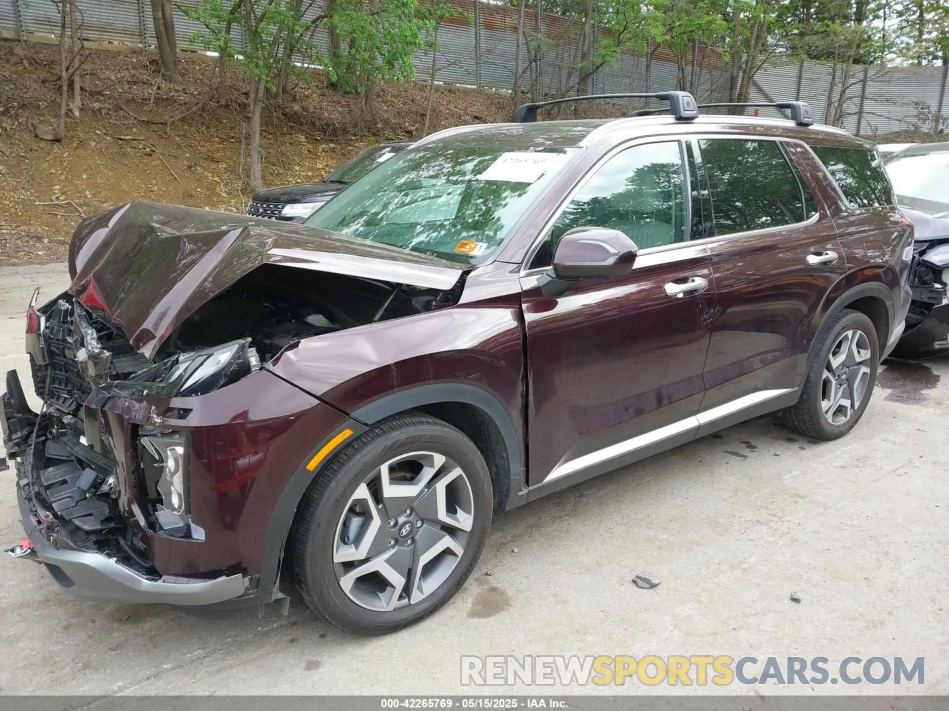 2 Photograph of a damaged car KM8R5DGE0RU688648 HYUNDAI PALISADE 2024
