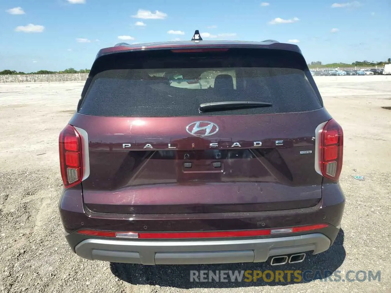 6 Фотография поврежденного автомобиля KM8R5DGE0RU762098 HYUNDAI PALISADE 2024