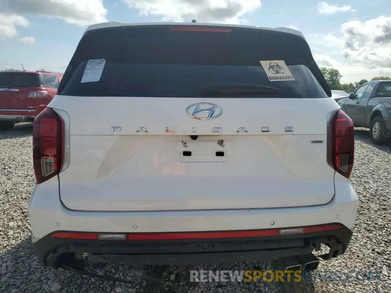 6 Photograph of a damaged car KM8R5DGE1RU664813 HYUNDAI PALISADE 2024