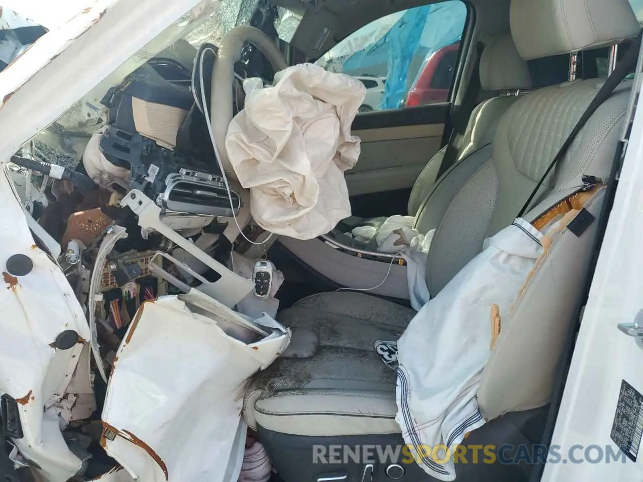 7 Photograph of a damaged car KM8R5DGE1RU664813 HYUNDAI PALISADE 2024