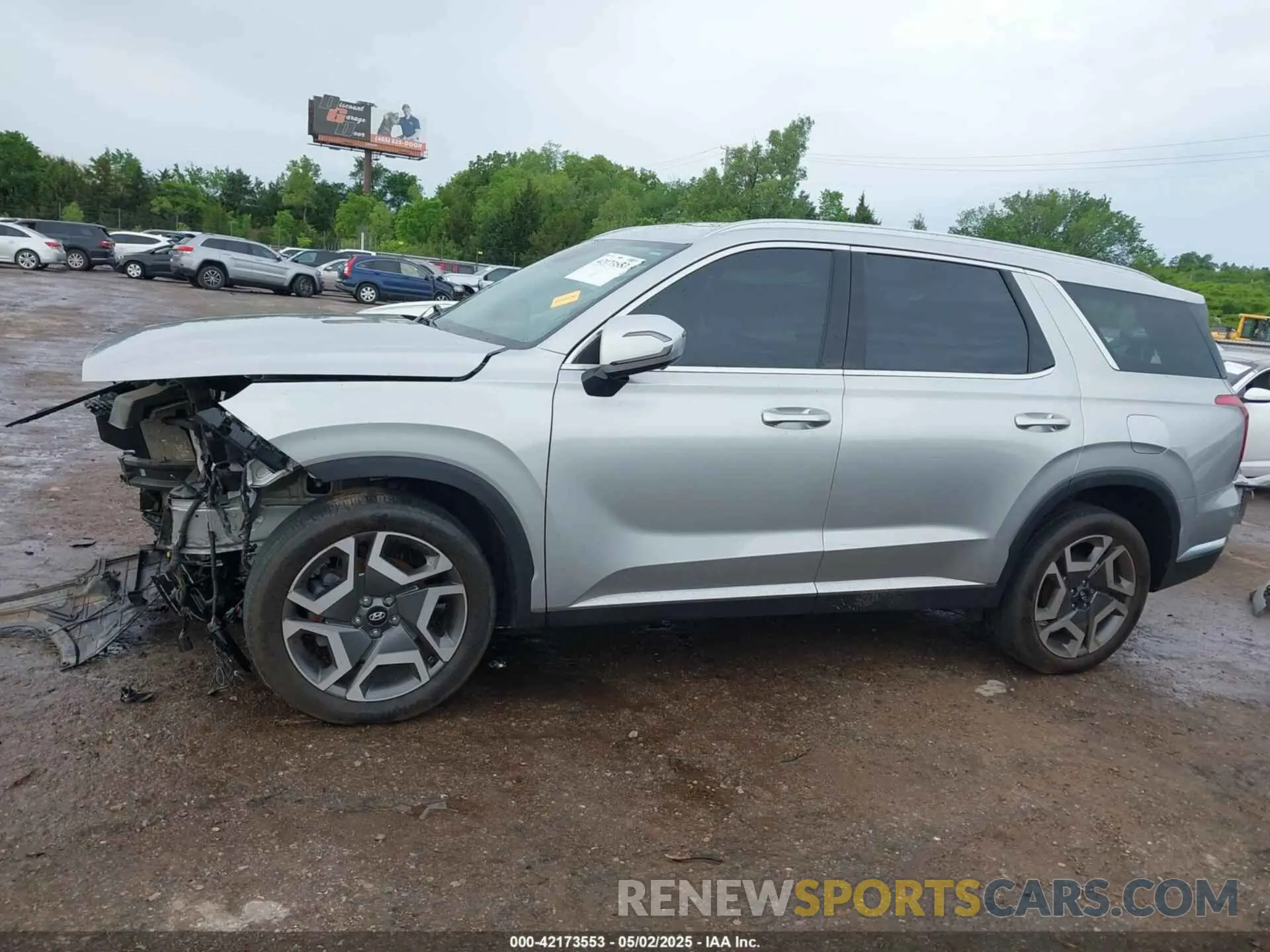 14 Photograph of a damaged car KM8R5DGE4RU650923 HYUNDAI PALISADE 2024