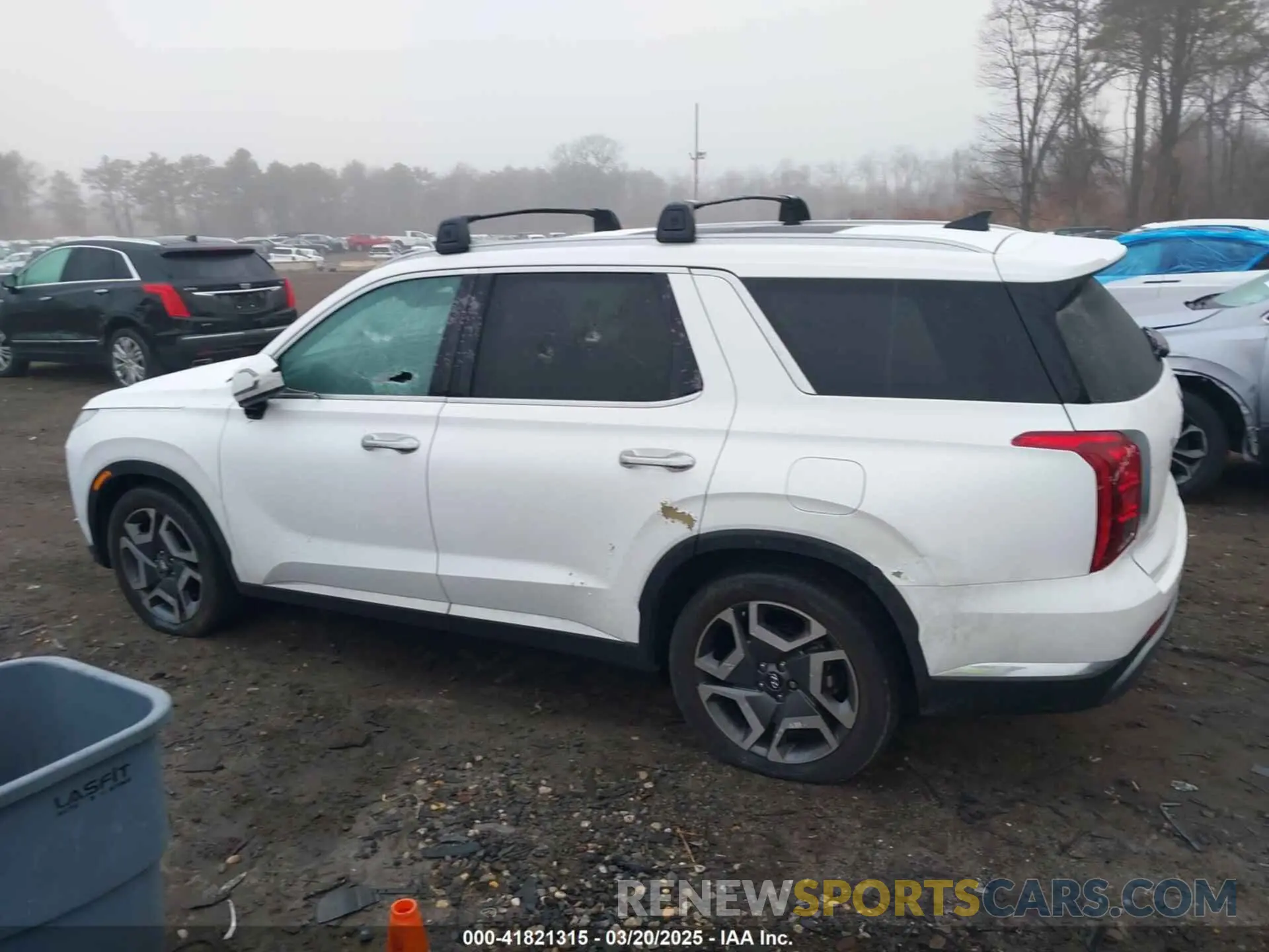 14 Photograph of a damaged car KM8R5DGE4RU718167 HYUNDAI PALISADE 2024