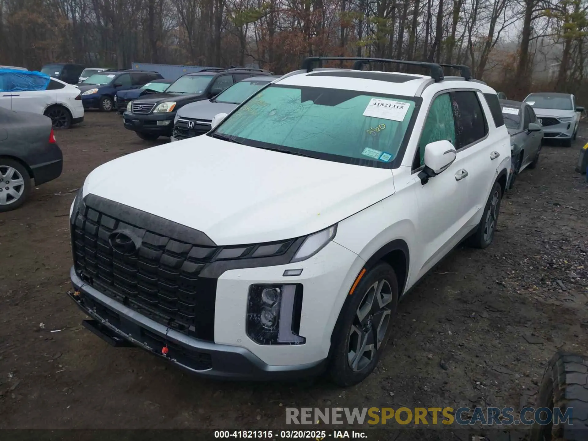 6 Photograph of a damaged car KM8R5DGE4RU718167 HYUNDAI PALISADE 2024