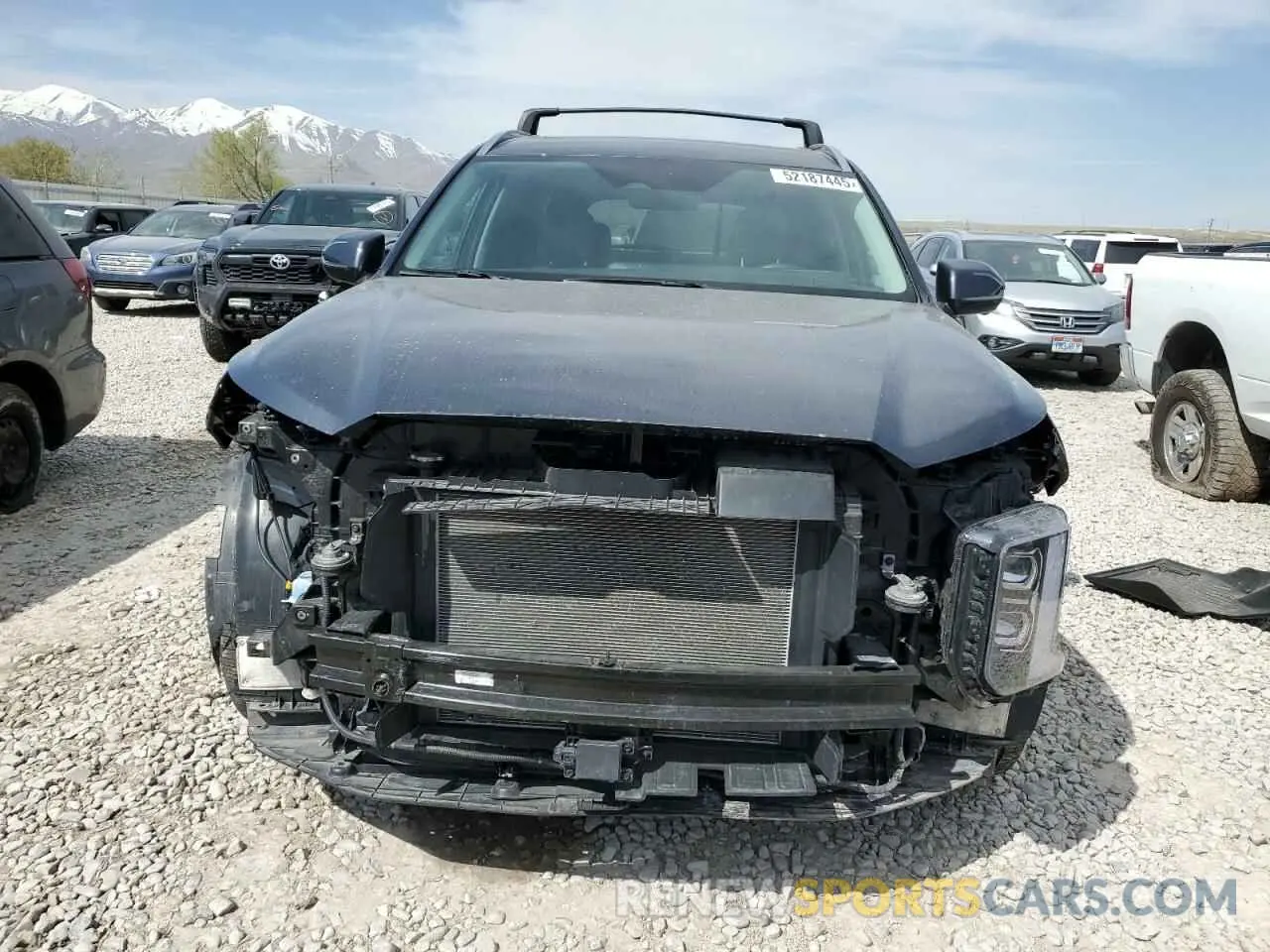5 Photograph of a damaged car KM8R5DGE6RU665228 HYUNDAI PALISADE 2024