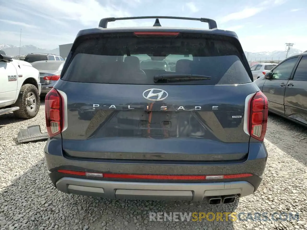 6 Photograph of a damaged car KM8R5DGE6RU665228 HYUNDAI PALISADE 2024