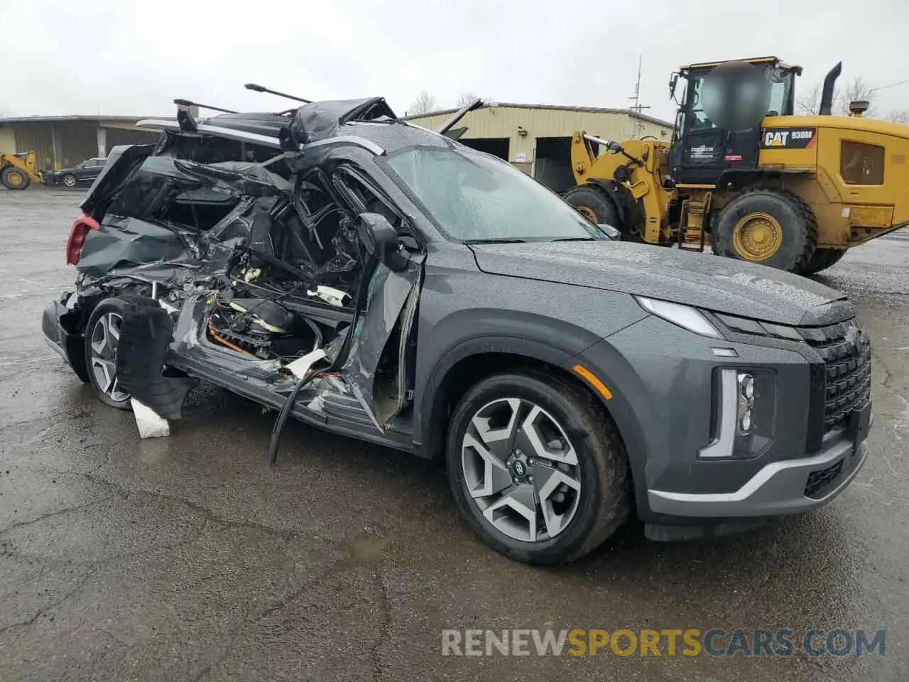 4 Photograph of a damaged car KM8R5DGE8RU700724 HYUNDAI PALISADE 2024