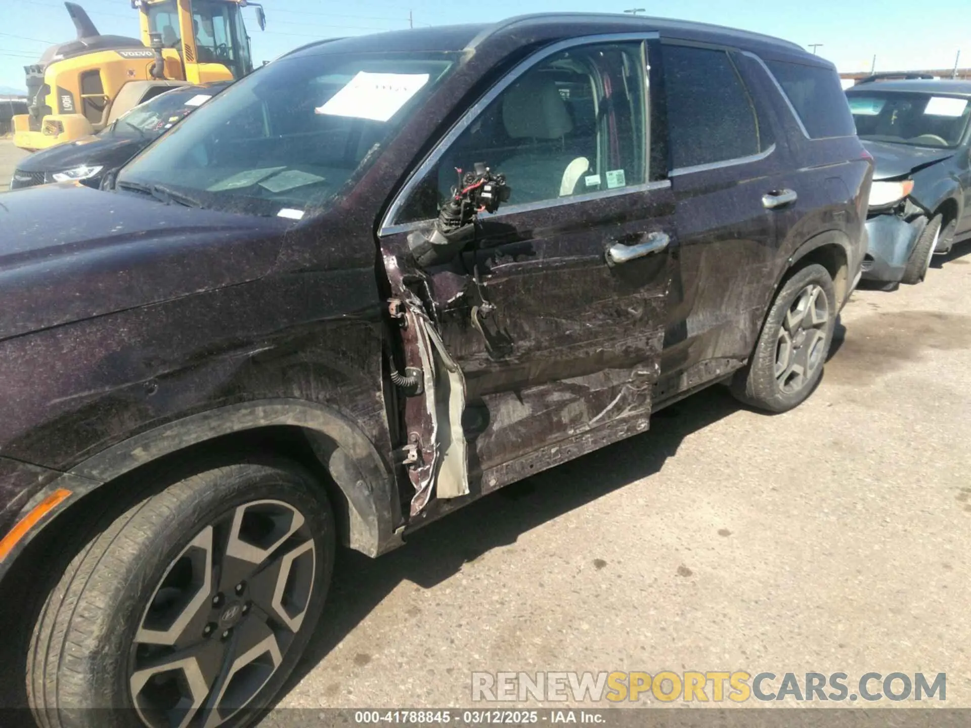 6 Photograph of a damaged car KM8R5DGE8RU720665 HYUNDAI PALISADE 2024