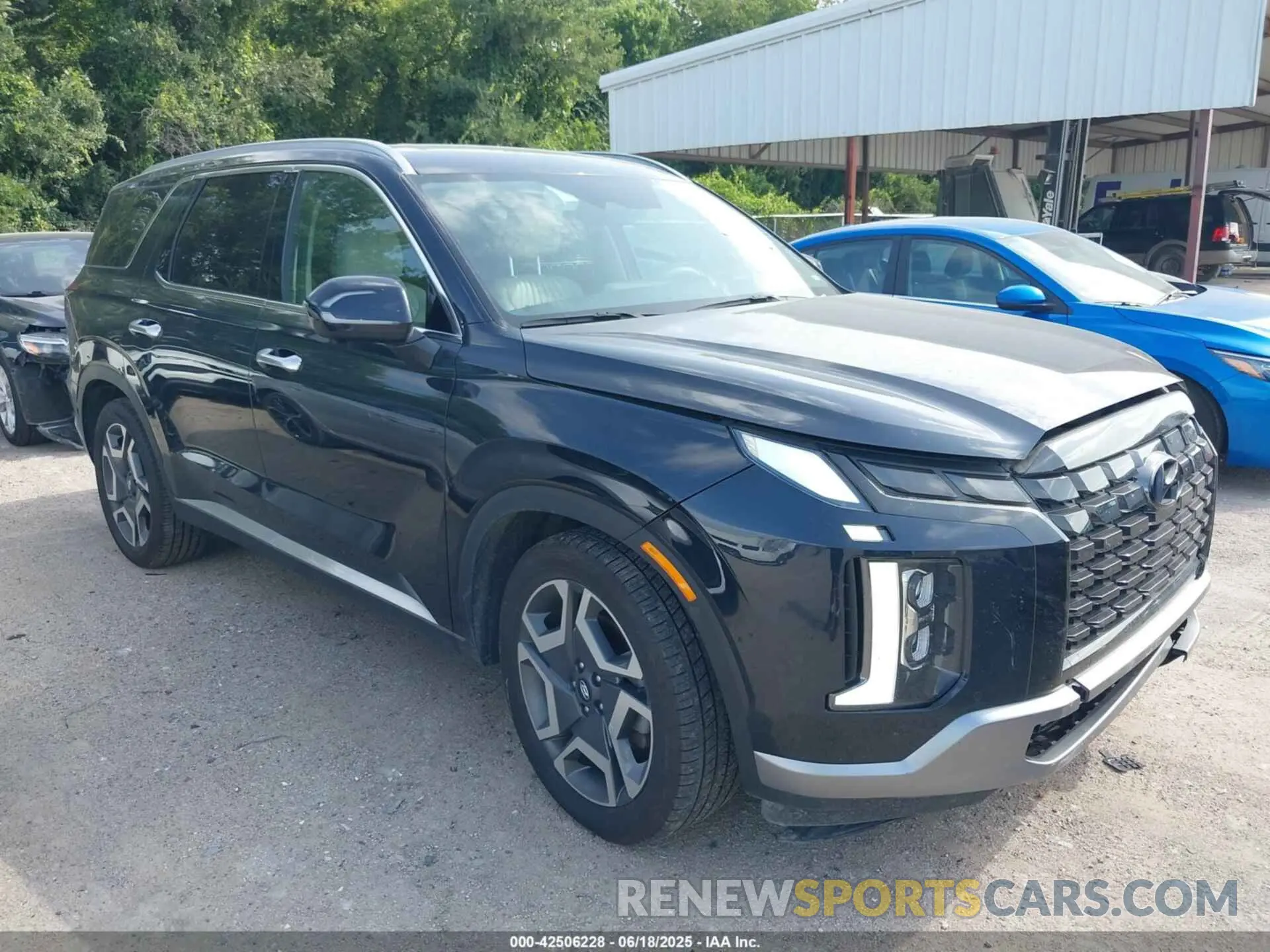 1 Photograph of a damaged car KM8R5DGE9RU646608 HYUNDAI PALISADE 2024