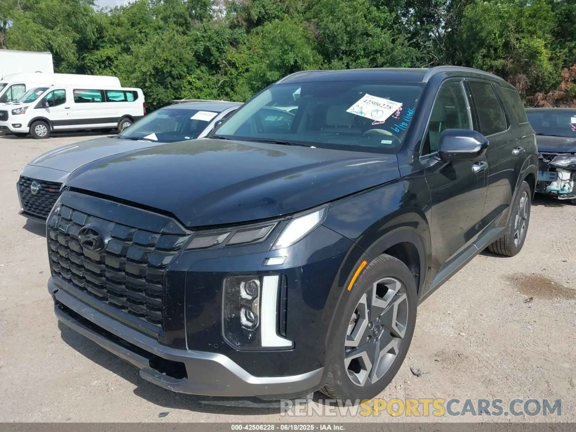 2 Photograph of a damaged car KM8R5DGE9RU646608 HYUNDAI PALISADE 2024