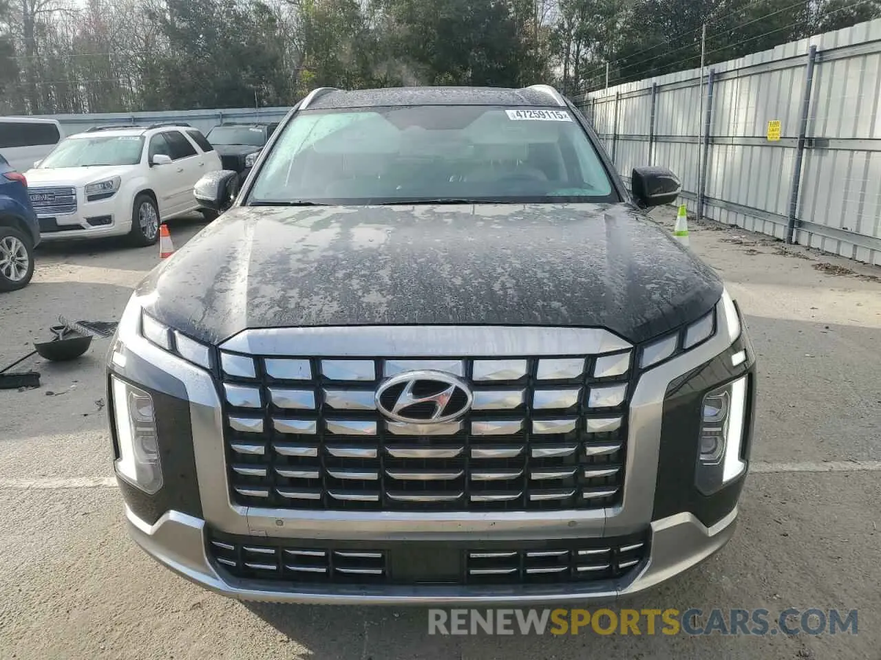 5 Photograph of a damaged car KM8R74GE2RU681128 HYUNDAI PALISADE 2024