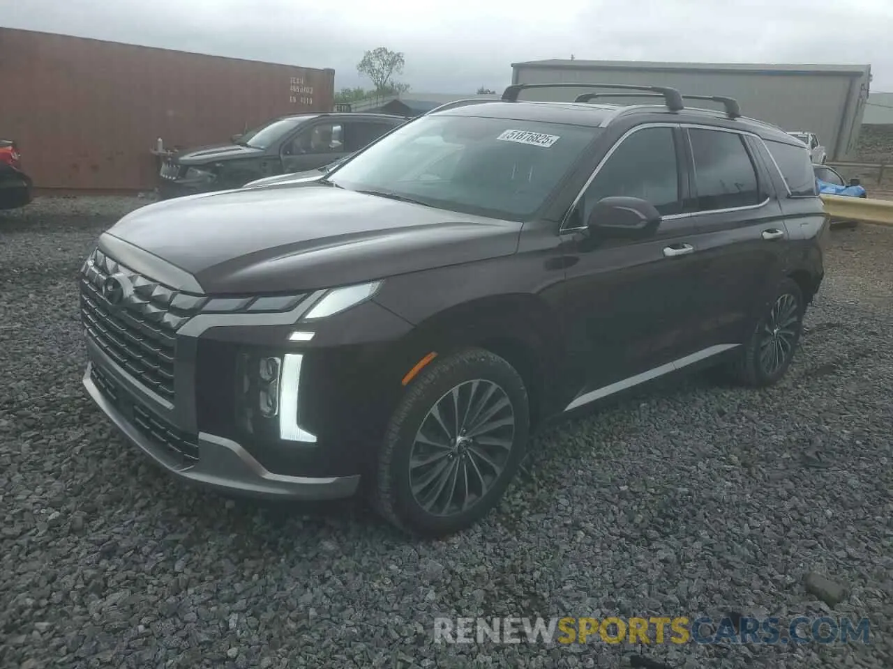 1 Photograph of a damaged car KM8R74GE5RU678773 HYUNDAI PALISADE 2024