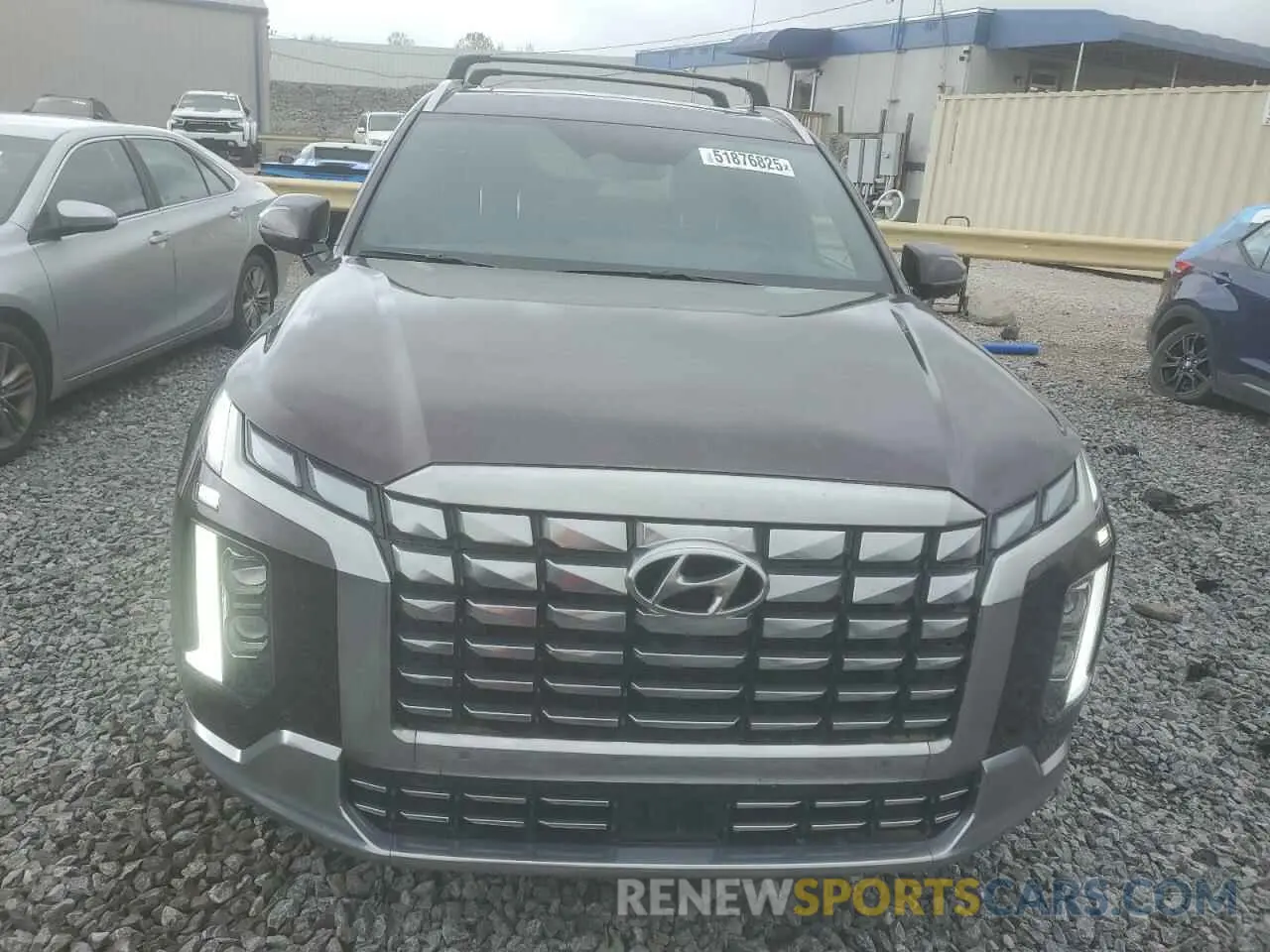 5 Photograph of a damaged car KM8R74GE5RU678773 HYUNDAI PALISADE 2024