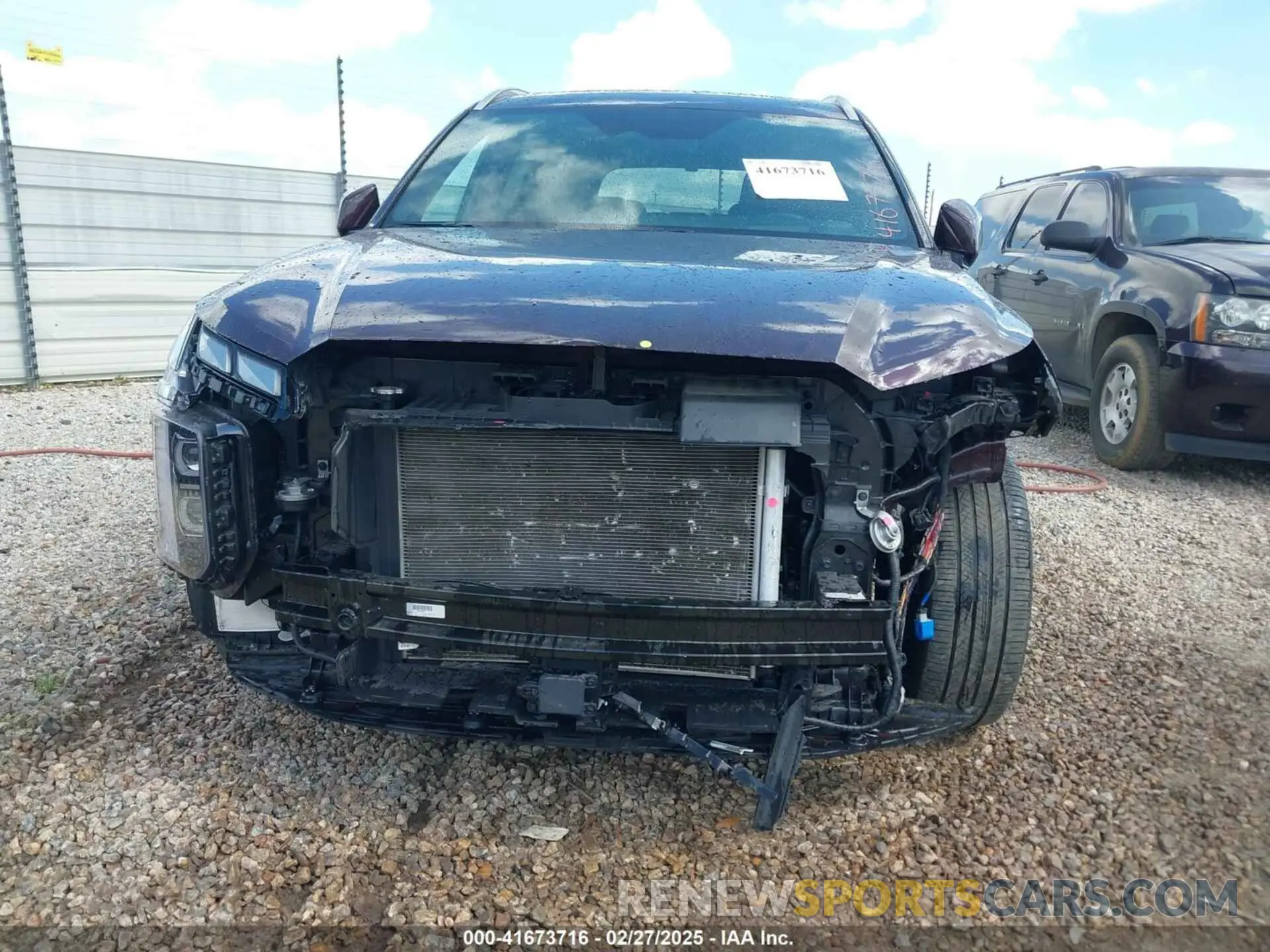 12 Photograph of a damaged car KM8R74GE7RU672196 HYUNDAI PALISADE 2024