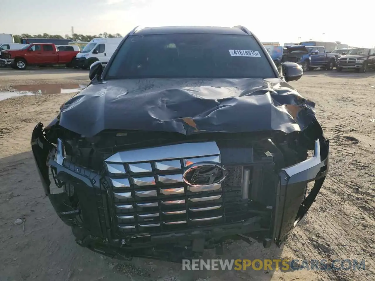 5 Photograph of a damaged car KM8R74GEXRU761969 HYUNDAI PALISADE 2024