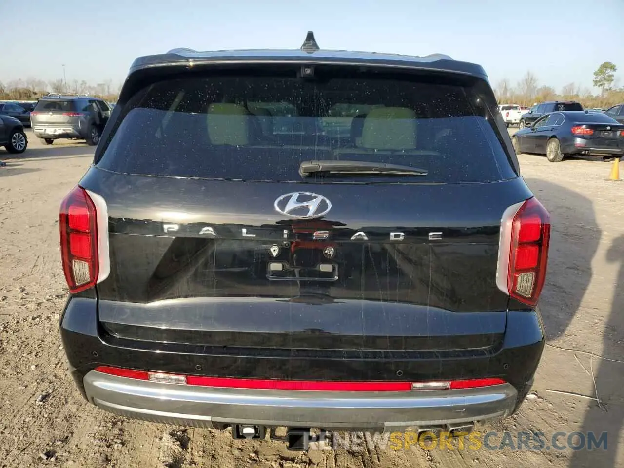 6 Photograph of a damaged car KM8R74GEXRU761969 HYUNDAI PALISADE 2024