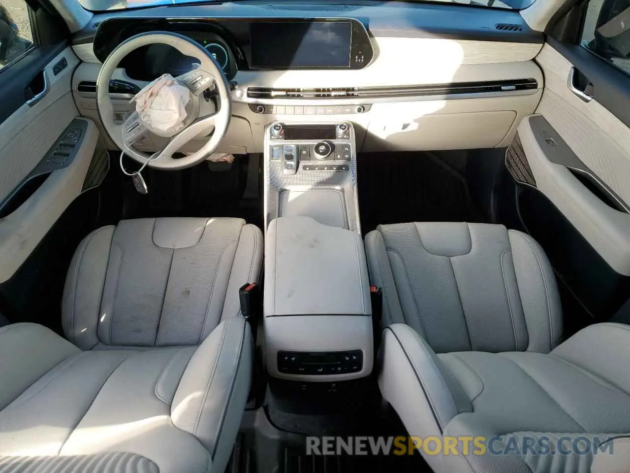 8 Photograph of a damaged car KM8R74GEXRU761969 HYUNDAI PALISADE 2024