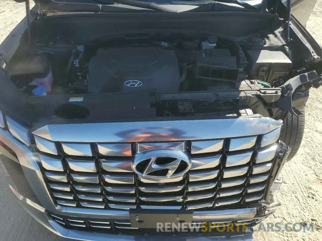 14 Фотография поврежденного автомобиля KM8R7DGE0RU647401 HYUNDAI PALISADE 2024