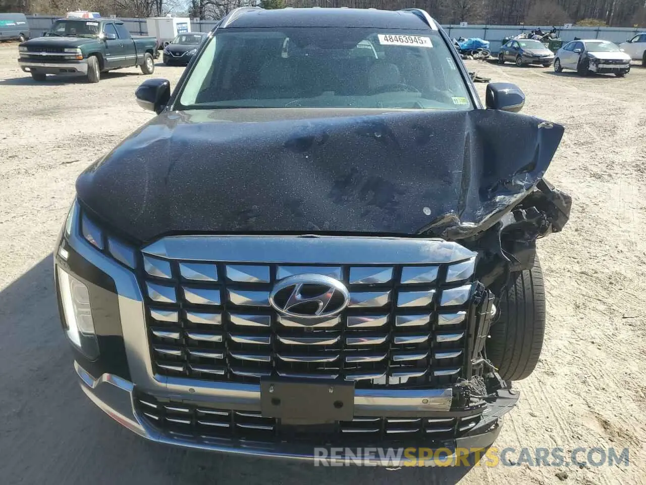 5 Фотография поврежденного автомобиля KM8R7DGE0RU647401 HYUNDAI PALISADE 2024